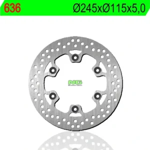 Brzdový kotouč NG 636 DIS636 210.636 Vrácení Zdarma
