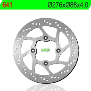 Brzdový kotouč NG 641 DIS641 210.641 Víkendová Akce