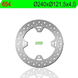 Brzdový kotouč NG 654 DIS654 210.654 Luxusní