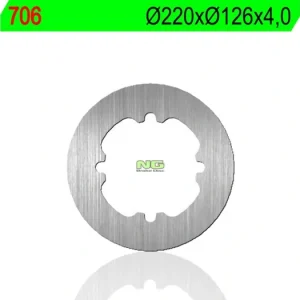 Značkový Brzdový kotouč NG 706 DIS706 210.706