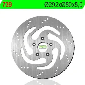 Brzdový kotouč NG 739 DIS739 210.739 Doprava Zdarma