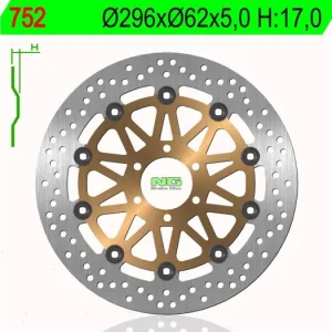 Brzdový kotouč NG 752 DIS752 210.752 Speciální Cena