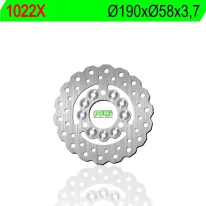 Brzdový kotouč NG 1022X DIS1022X 210.1022X Přímo Od Výrobce