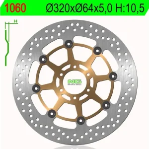 Přímo Od Výrobce Brzdový kotouč NG 1060 DIS1060 210.1060