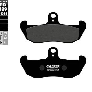 Finální Výprodej GALFER brzdové destičky KH163 polokovové