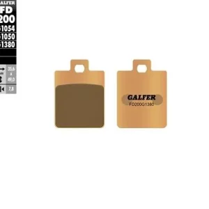 GALFER brzdové destičky KH260 sintrované SCOOTER Akce