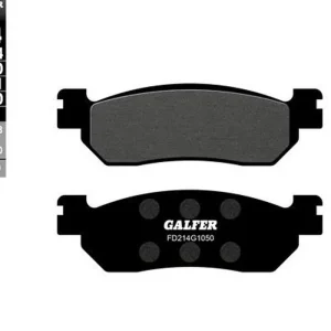 Sleva GALFER brzdové destičky KH275 polokovové SCOOTER