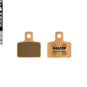 Moderní GALFER brzdové destičky KH351 sintrované (TRIAL osa, SCORPA, SHERCO, TRS, MONTESA, GAS GAS )