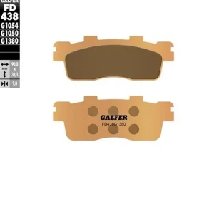 GALFER brzdové destičky KH498 sintrované SCOOTER Top Prodej