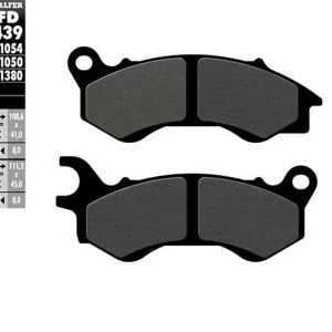 GALFER brzdové destičky KH603 polokovové SCOOTER Pouze Dnes