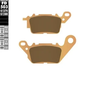 GALFER brzdové destičky KH694 sintrované barva zlatá SCOOTER YAMAHA N-MAX 125 / 150 Cenově Výhodný