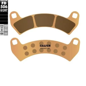 Moderní GALFER brzdové destičky KH680 sintrované barva zlatá ATV POLARIS