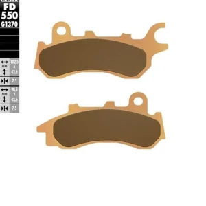 Doprava Zdarma GALFER brzdové destičky přední KH716 sintrované barva zlatá STREET HONDA CB 125 F 17-20