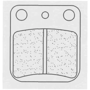 Brzdové destičky CL BRAKES 2408 A3+ 2408A3+ 200.2408.A3 Výprodej