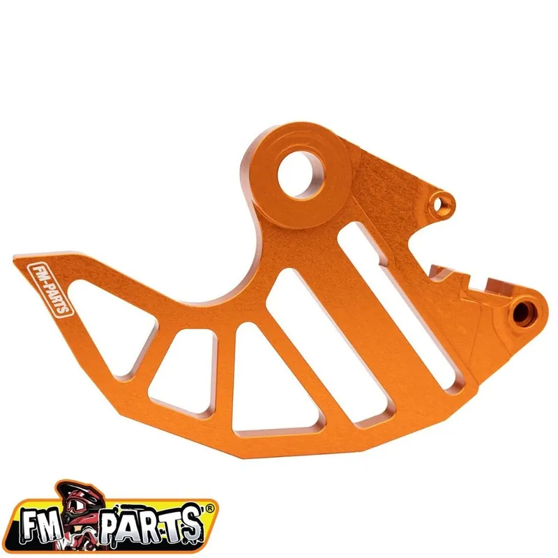 FM-PARTS hliníkový kryt brzdového kotouče zadní KTM / HUSQVARNA / GAS GAS 24-25 barva oranžová Profesionální