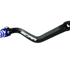 Novinka SCAR závodní spojková páčka SHERCO 125 SE / SER 17-25, 250 / 300 SER 14-25 barva černá/světle modrý