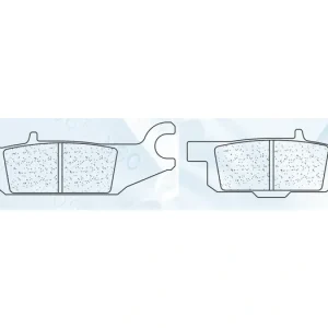 Cenově Výhodný Brzdové destičky CL BRAKES 1193 ATV1 1193ATV1 200.1193.AT