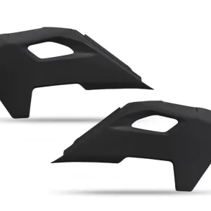 Ověřený UFO kryty chladiče HUSQVARNA TC 125 / 250 23-24, TE 150 / 250 / 300 24, FC / TX / FX / FE 300 / 350 / 450 / 501 24, barva černá