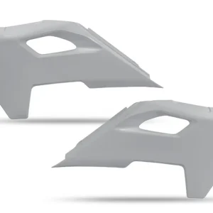 UFO kryty chladiče HUSQVARNA TC 125 / 250 23-24, TE 150 / 250 / 300 24, FC / TX / FX / FE 300 / 350 / 450 / 501 24, barva šedá Cenově Výhodný