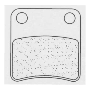 Poslední Šance Brzdové destičky CL BRAKES 3038 MSC 3038MSC 200.3038.MS