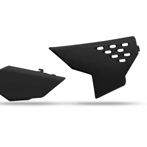 UFO kryt vzduchového filtru HUSQVARNA TC 125 / 250 23-24, TE 150 / 250 / 300 24-26, FC 250 / 350 / 450 23-24, FX 350 / 450 23-24, FE 250 / 350 / 450 / 501 24-26 barva černá Jen Po Omezenou Doba