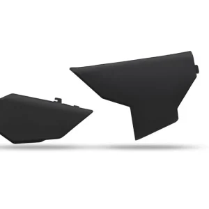 Ruční Výroba UFO kryt vzduchového filtru HUSQVARNA TC 125 / 150 / 250 / 300 25-26, TX 300 25-26, FC 250 / 350 / 450 25-26, FX 350 / 450 25-26 barva černá