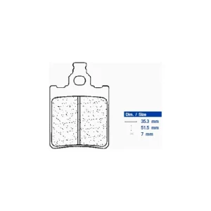 Brzdové destičky CL BRAKES 1089 MX10 (XC7) 1089MX10 200.1089.XC Limitovaná Edice