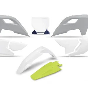 UFO kompletní sada plastů HUSQVARNA TC 125 / 250 23-24, FC 250 / 350 / 450 23-24, FX 350 / 450 23-24, TX 300 24, barva bílá žlutá Levný