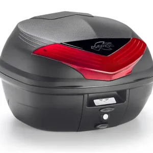 Novinka KAPPA zadní kufr 35L MONOLOCK K355N2 s červenáMI odrazkami ( včetně plotny ) - nahrazuje K355N