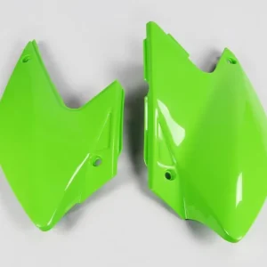 UFO boční tabulky na startovací číslo KAWASAKI KLX 450R 07-25 barva zelená Akční Cena