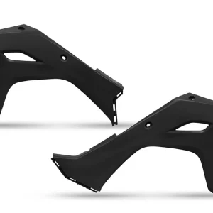 Hromadná Objednávka UFO kryty chladiče KAWASAKI KXF 250 25, KXF 450 24-26 barva černá