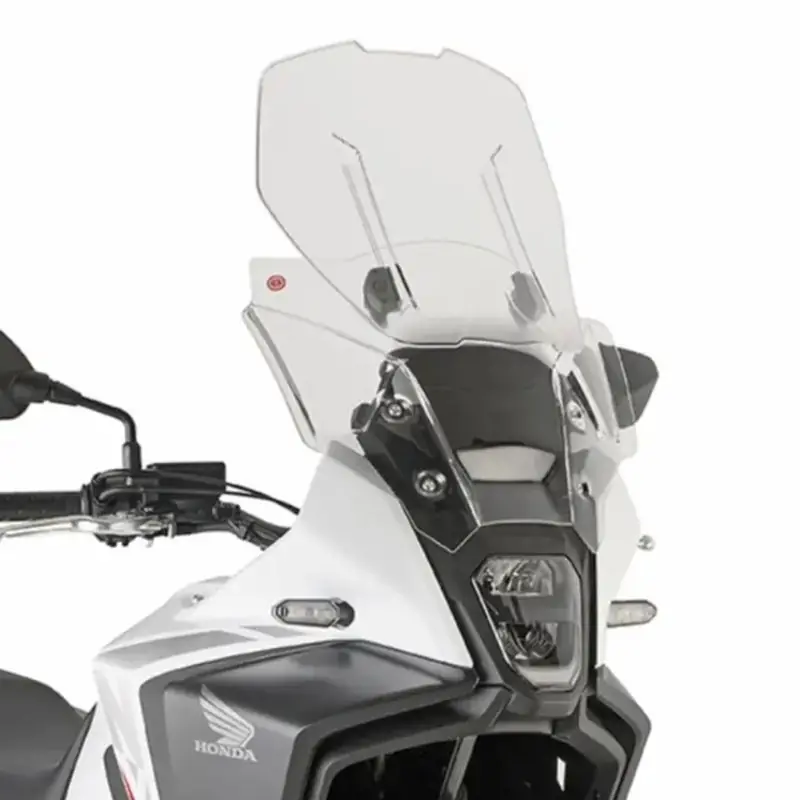 Celosvětová Doprava KAPPA plexi štít HONDA NX 500 24-25, (MAX 53,5 X 45 cm) s regulací AIRFLOW (12 cm rozsah nastavení) průhledný
