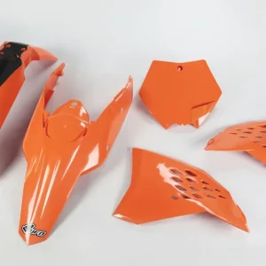 Trendový UFO kompletní sada plastů KTM SX/SXF 07-10 barva oranžová