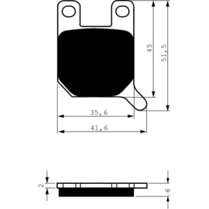 Hit Sezóny Brzdové destičky GOLDFREN 008 AD 14201 797.A0.08