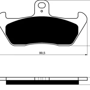 Brzdové destičky GOLDFREN 089 AD 14398 797.A0.89 Sleva