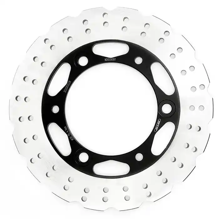 Ruční Výroba MTX PARTS brzdový kotouč zadní KAWASAKI NINJA 250 08-12, NINJA 300 EX 300 13-17 (220X100X) WAVE