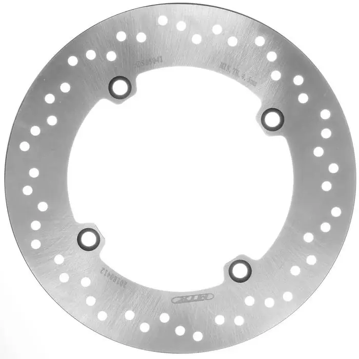 Ruční Výroba MTX PARTS brzdový kotouč zadní KAWASAKI KLV1000 04-07, SUZUKI DL 650 04-23, DL 1050 20-21, DL 1000 02-19 (260X141X5mm) (4X10.5 mm)