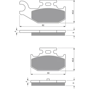 Brzdové destičky GOLDFREN 295 AD 20994 797.A2.95 Výprodej