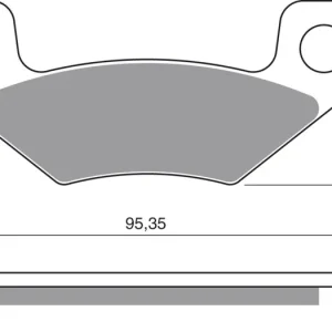 Nízká Cena Brzdové destičky GOLDFREN 315 AD 39663 797.A3.15