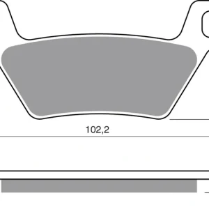 Brzdové destičky GOLDFREN 316 AD 39664 797.A3.16 Novinka
