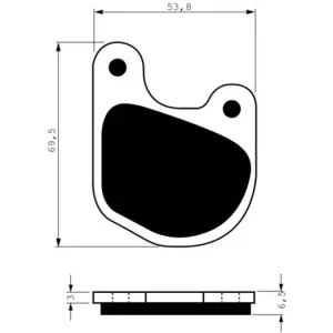 Brzdové destičky GOLDFREN 059 S3 14327 797.S0.59 Koupit Online