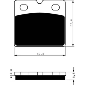Tovární Cena Brzdové destičky GOLDFREN 072 S3 14354 797.S0.72