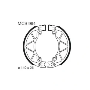 Sleva Brzdové čelisti LUCAS MCS 994 786.09.94