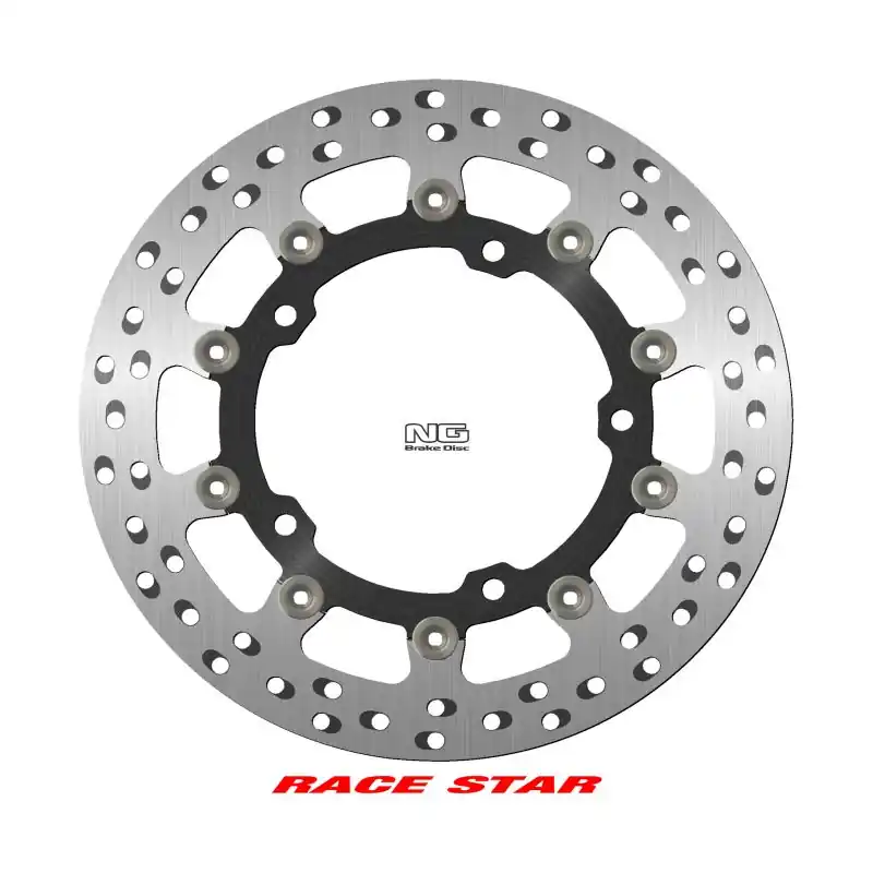 Poslední Šance NG přední brzdový kotouč RACE STAR PREMIUM KAWASAKI NINJA 400 18-22, ZX-25R 250 21-22 (310X141,8X5,5mm) (5X10,25mm) (prostředek hliníkový, vylepšený chlazení)