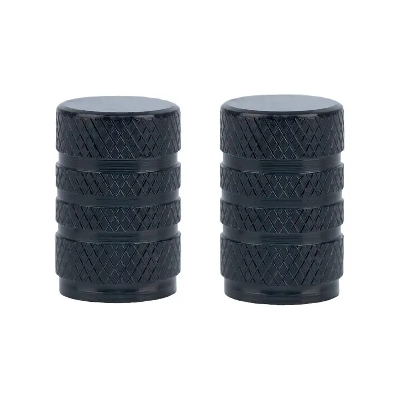 OXFORD hliníkové matice na ventilky - 2 kusy v sadě - barva černá Ruční Výroba