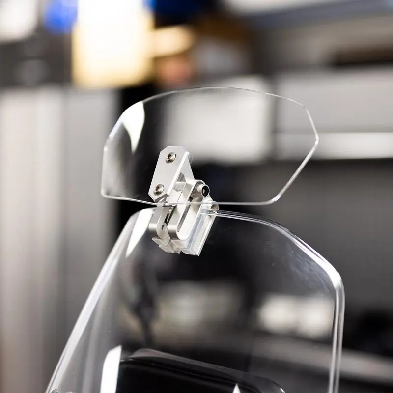 OXFORD plexi štít DEFLEKTOR nastavitelný na štítu průhledný (CLEAR) 260 X 125mm Cenový Hit