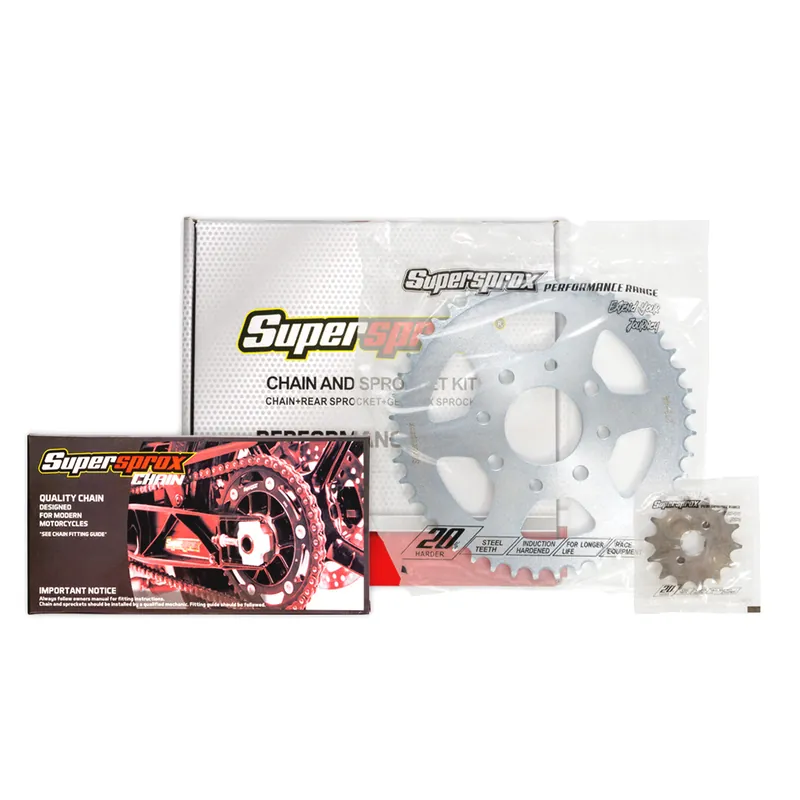 SUPERSPROX řetězová sada kompletní YAMAHA YBR 125 (2007-2014) (14/45/428-118) Speciální Cena