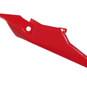 Časově Omezené RACETECH (RTECH) boční tabulky na startovací číslo REVOLUTION HONDA XL 750 TRANSALP 23-25 barva červená - pouze na montáž s sedloM RACETECH CSALP0NR24