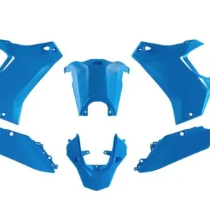 RACETECH (RTECH) kompletní sada plastů (bez předního blatníku) T7 REVOLUTION YAMAHA TENERE 700 19-24 barva světlý modrá-černá Vysoce Kvalitní