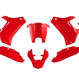 RACETECH (RTECH) kompletní sada plastů (bez předního blatníku) T7 REVOLUTION YAMAHA TENERE 700 19-24 barva červená/černá Akce
